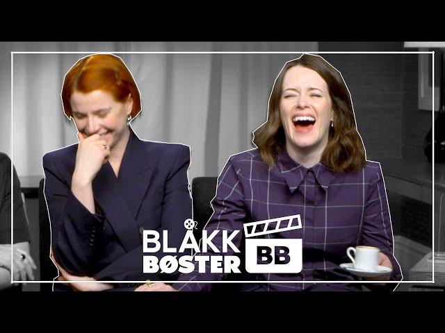 Claire Foy and Ben Whishaw can´t stop laughing at Jessie Buckley´s Amazon fail