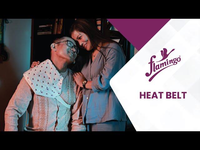 Heat Belt | Flamingo Health | Live Without Pain | English