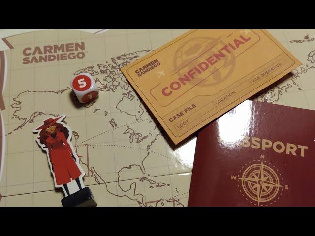 Carmen Sandiego Acme's Most Wanted Board Game