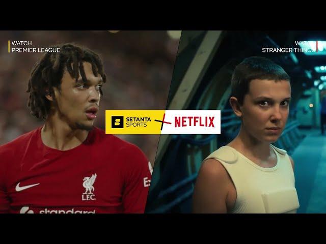 Setanta Sports + Netflix | Now together on setantasports.com/fanpack