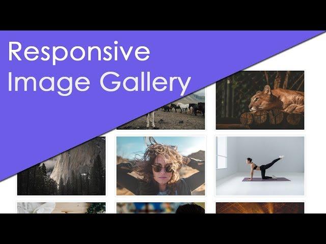 Responsive Image gallery using bootstrap and lightbox | csPoint web designing tutorials