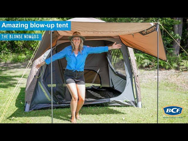 Setting up the Zempire Pronto 4 V2 Inflatable Air Tent