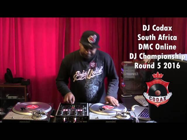 DJ Codax - DMC Online DJ Championship 2016 Round 5 (South Africa)