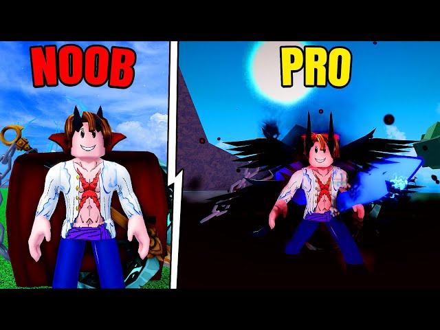 GOING FROM NOOB TO PRO WITH GHOUL RACE IN BLOX FRUIT (HINDI)