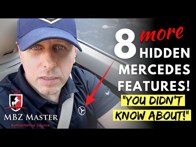  8 More Hidden Mercedes Features - You Didn't Know About -Tips & Tricks!