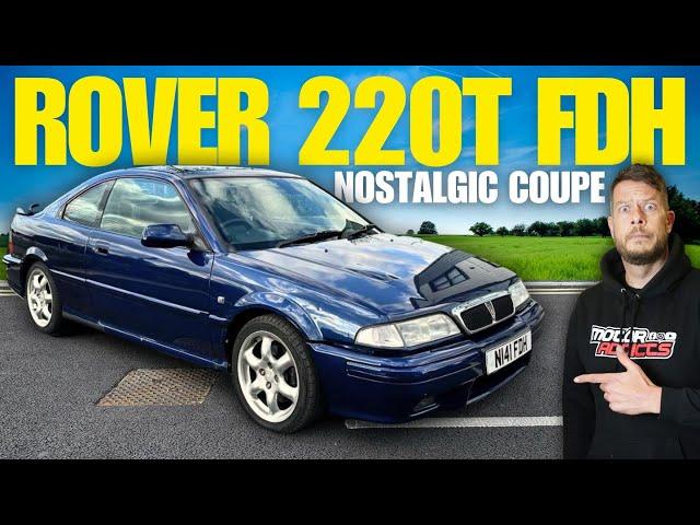 SUPER RARE ROVER 220 TURBO KDH COUPE - NOSTALGIA SERIES