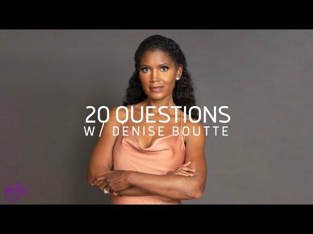 20 Questions with Denise Boutte | MyTime Movie Network