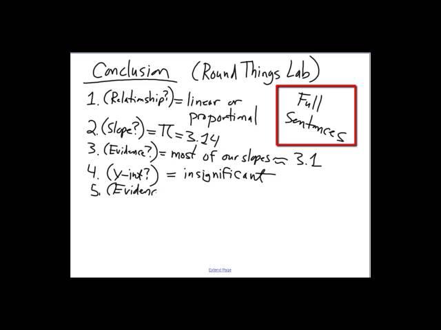 Lab Conclusion Discussion (Round Things Lab) Debbink 2013