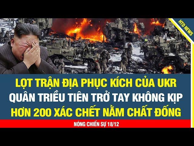 Lọt trận địa phục kích của Ukr khiến quân Triều tiên trở tay không kịp, xác c.h.ế.t nằm chất đống