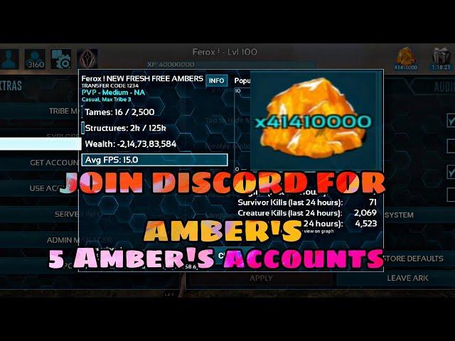 [ ARK MOBILE ] JOIN discord for  Amber's