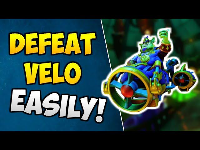 How To Beat Emperor Velo In Deep Sea Driving | CTR Nitro Fueled Pro Tips #24 | Here's Why It's Easy!