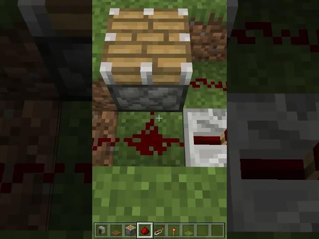 Minecraft: How to make a seesaw.