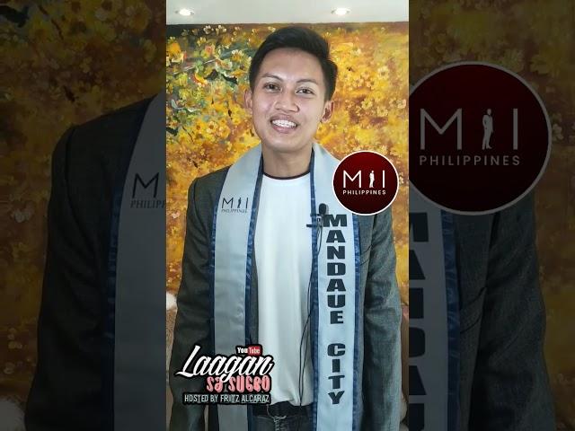 Mister International Philippines 2023 Mandaue City Michael Jhaye Jordan #laagansasugbo