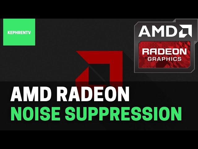 AMD Noise Suppression is now LIVE - Better than RTX Voice?