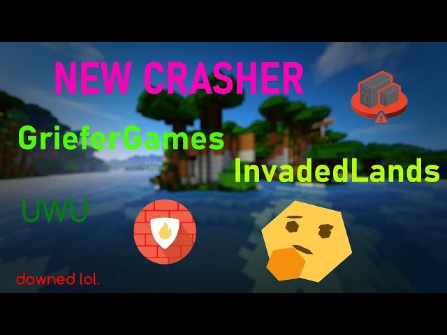 crashing GrieferGames and InvadedLands using a new crasher | EaZy Client