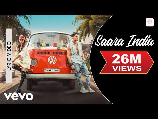 Saara India - Official Lyric Video | Aastha Gill | Priyank Sharma | Mixsingh | Nikk