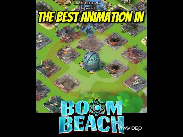 Is This The Best Animation In Boom Beach? #Shorts