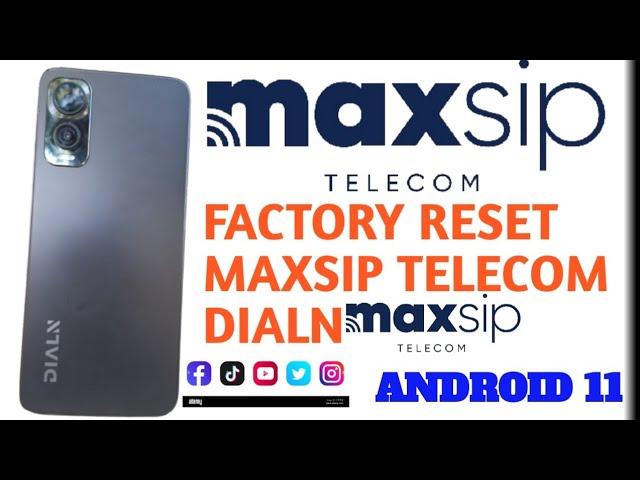 Maxsip telecom Dialn factory reset