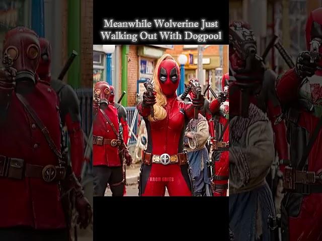 Deadpool & Wolverine  Facing Deadpool's Army ️ #shorts #deadpool3