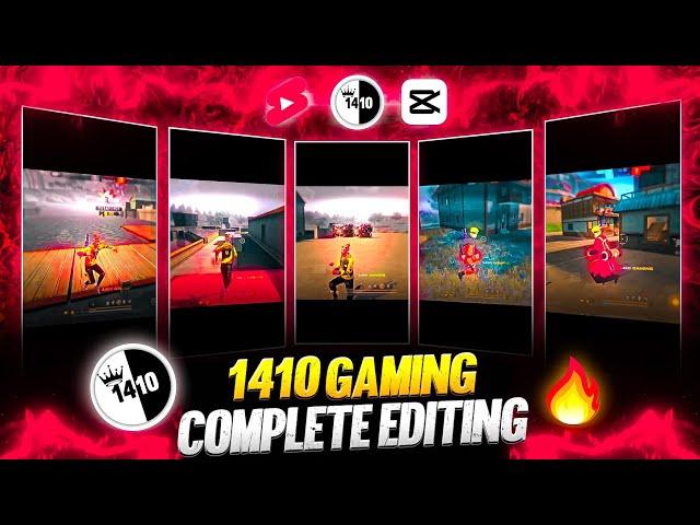 HOW TO EDIT LIKE 1410 GAMING | FREE FIRE SHORT VIDEO EDITING  |  @1410gaming
