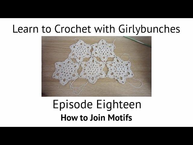 Joining Crochet Motifs Tutorial | Girlybunches