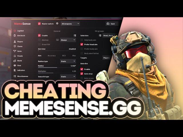 CS2 CHEATING ft. MEMESENSE.GG | FREE CONFIG | DMA SELLER