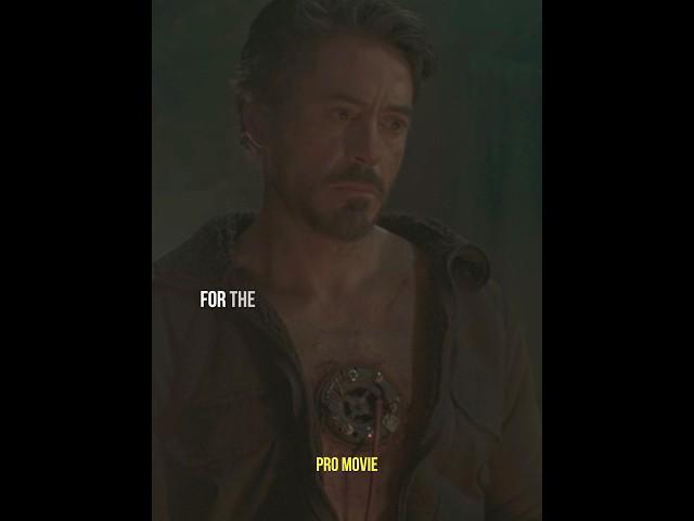 What I did is to save your life | Iron Man #movie #marvel