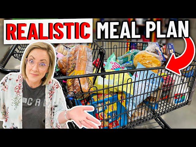 *REALISTIC* EASY MEAL PLAN for BUSY FAMILY // BUDGET TIME & MONEY