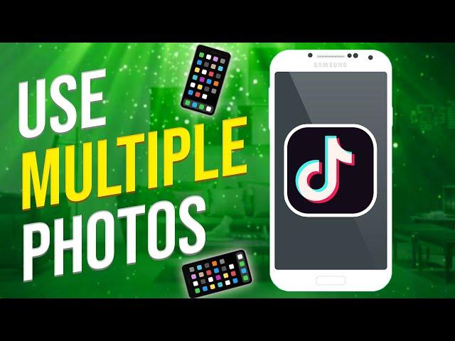 How to use Green Screen on Tiktok With Multiple Photos!