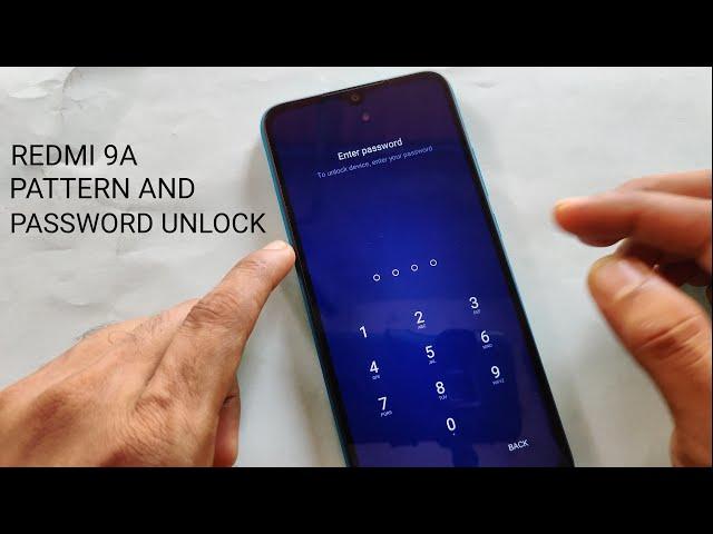 Redmi 9A Pattern Lock Reset | Redmi 9A Hard Reset