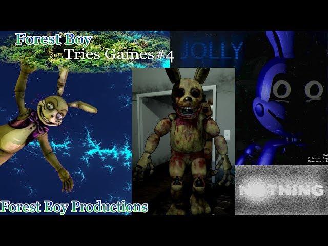 IT'S A FNAF A THON!!!   Forest Boy Tries Games #4