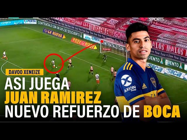 ASÍ juega JUAN RAMIREZ 2021 - NUEVO REFUERZO de BOCA