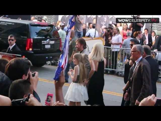 Chuck Norris and his family - "The Expendables 2" Premiere in L.A. - 2012 #1