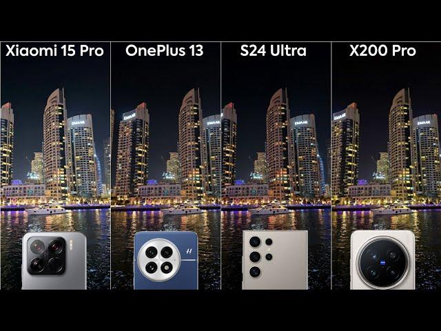 Xiaomi 15 Pro vs OnePlus 13 vs Samsung S24 Ultra vs Vivo X200 Pro Camera Test