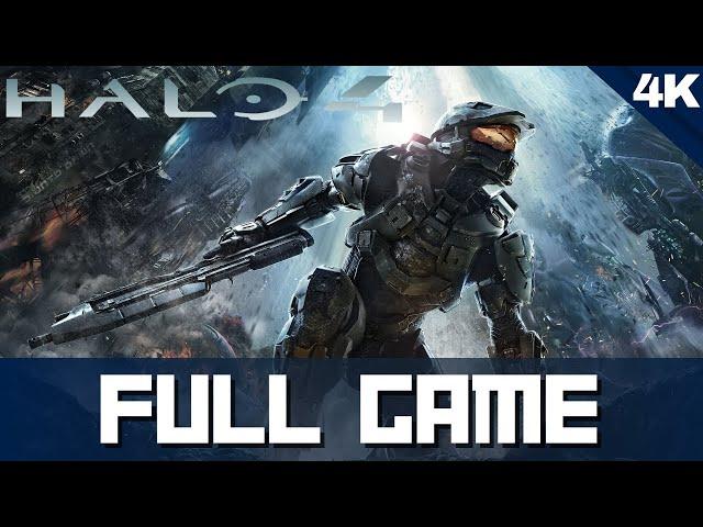 Halo 4 Full Game Gameplay (4K 60FPS) Walkthrough No Commentary