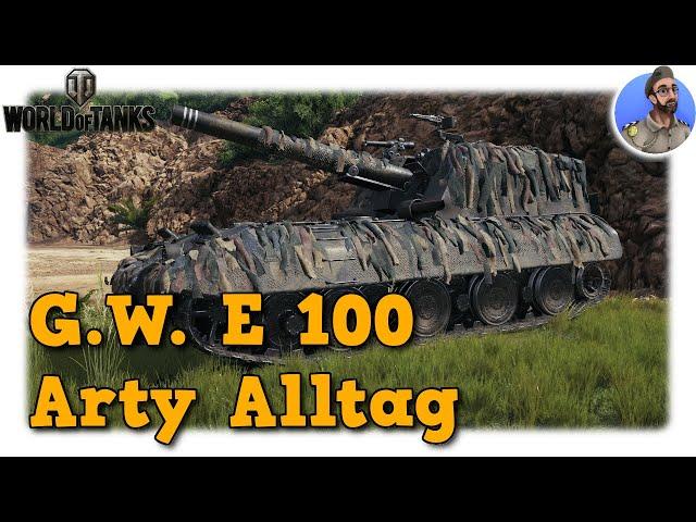 World of Tanks - G.W. E 100 - Arty Alltag auf Tier 10