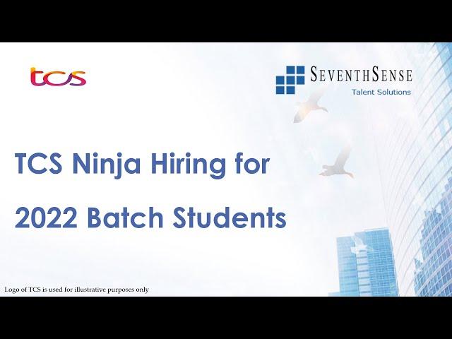 TCS Ninja 2022 Registration Process | BE(All Branches)/MCA | Syllabus, Selection, Dates - Link Below