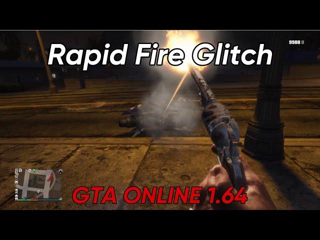 Revolver Rapid Fire Glitch | GTA ONLINE [1.64]