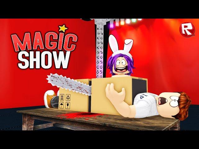 СПАСЛИ МИР от ЧЁРНОГО МАГА | роблокс история | Magic Show Story  roblox