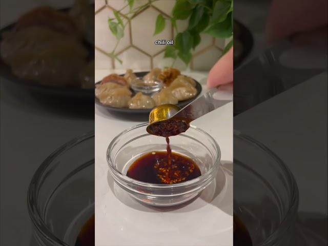 The BEST dumpling dipping sauce!