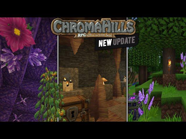 Chroma Hills Texture Pack 1.20/1.20.6/1.19.4 + Download for Minecraft