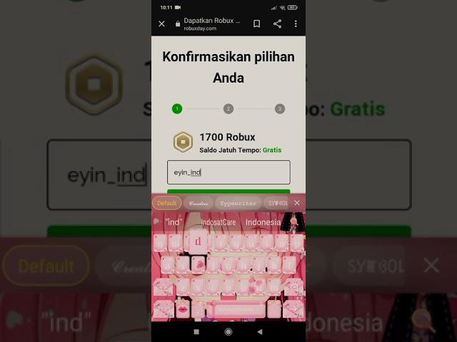 cara dapat robux gratis!! [Indonesia]