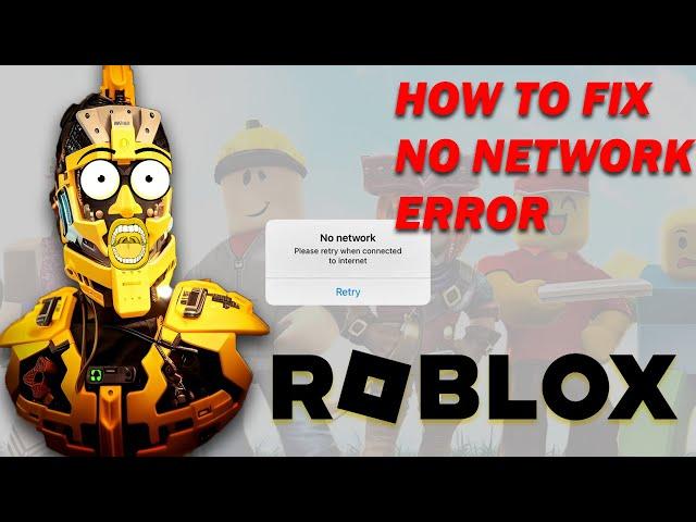 How to Fix No Network error in ROBLOX on iPad / iPhone