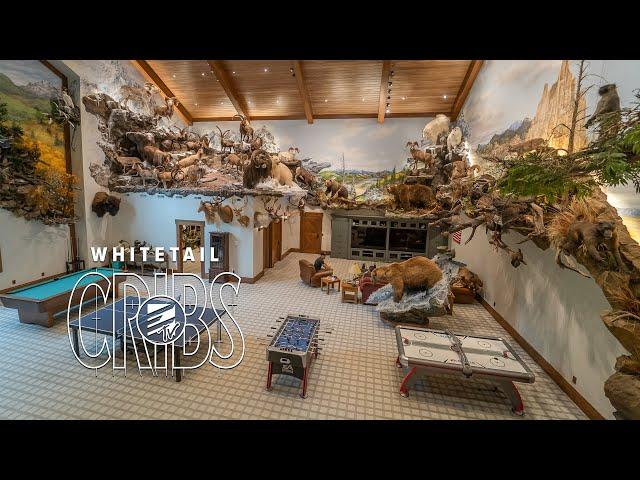 UNBELIEVABLE Trophy Room: Mark Peterson's Lake Michigan Home - #WhitetailCribs