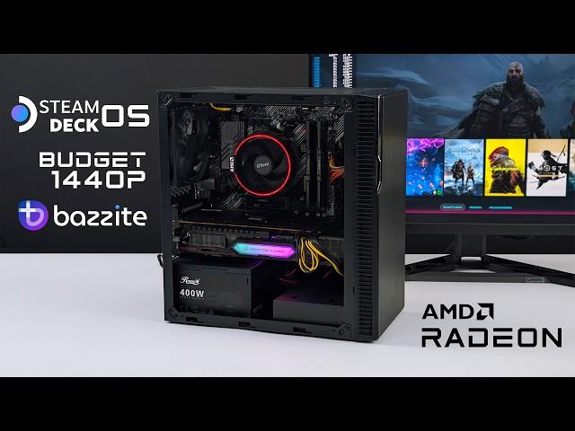 We Built The FAST Budget 1440P Steam Deck OS Gaming PC!