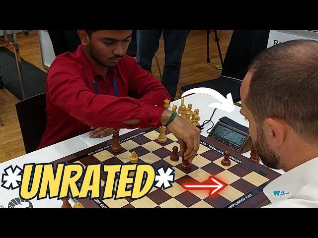 A Tricky Knight vs Rook Endgame | Dinesh Rajan vs Wadim Rosenstein