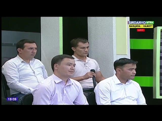 Sirdaryo TV  Ochiq studiya ko'rsatuvi