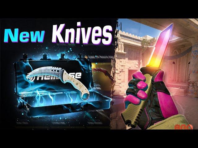 OPENING 50x NEW KNIVES CASES ON HELLCASE!