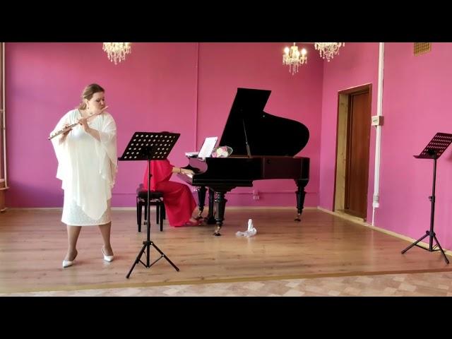 F. Gaubert "Soirée en montagne" Elena Isaeva (flute), Olga Ber (piano)