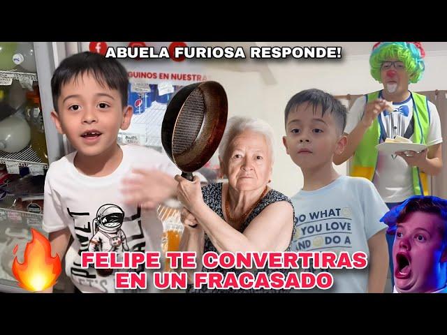 ABUELA CELOSA DE LA FAMA DE FELIPE *Mi Nieto tiene que ser famoso * 